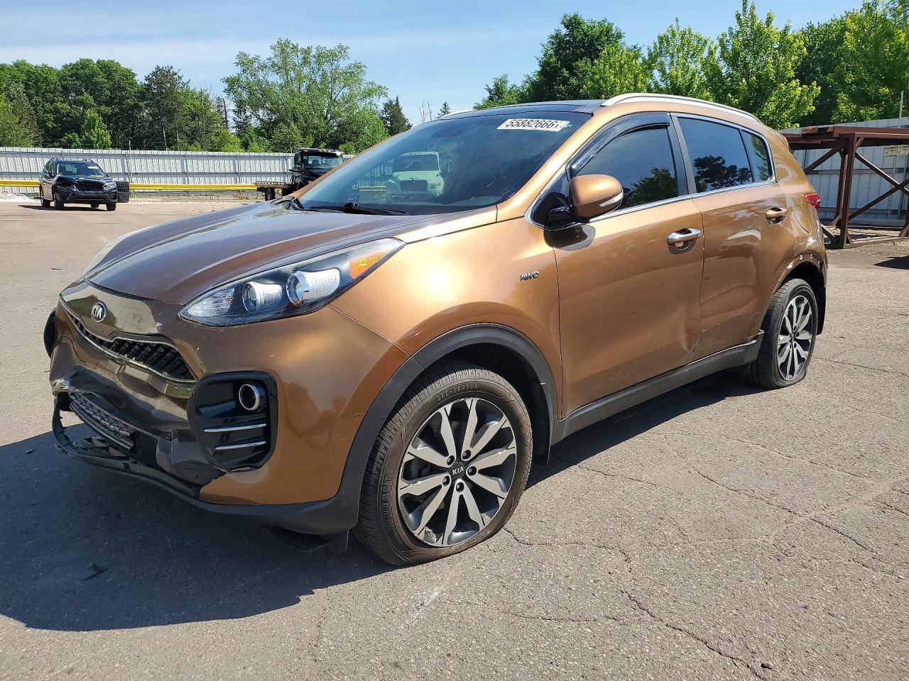 2017 KIA SPORTAG EX | KNDPNCAC6H7167606 | UPCARS