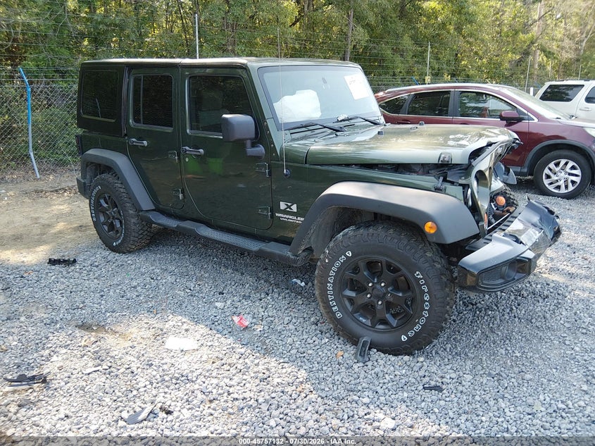 2008 JEEP WRANGLER UNLIMITED X | 1J4GA39168L548663 | UPCARS