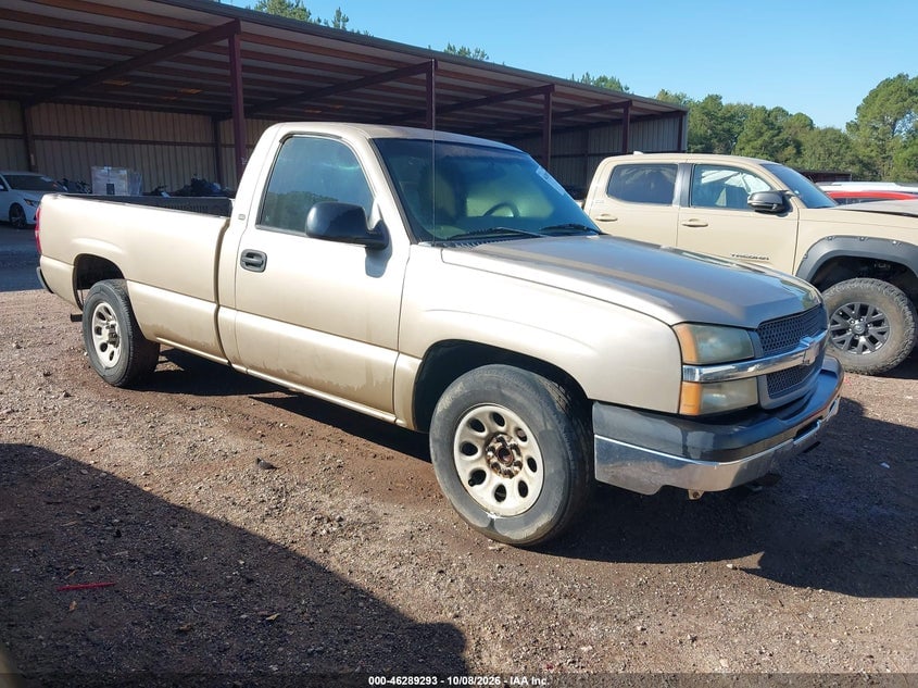 2005 CHEVROLET SILVERADO 1500 WORK TRUCK | 1GCEC14X15Z334504 | UPCARS