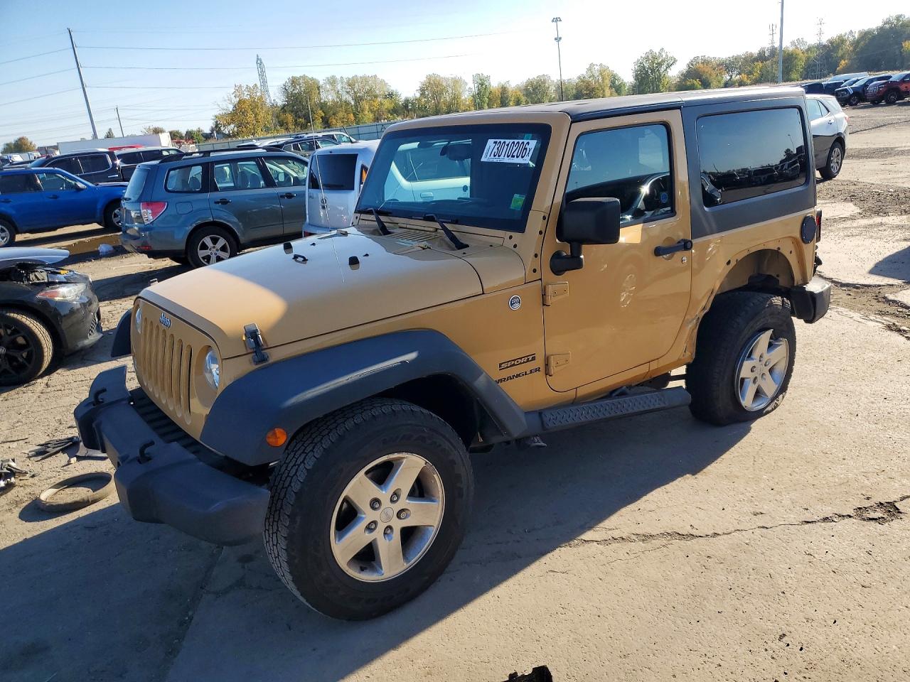 2014 JEEP WRANGLER SPORT | 1C4AJWAG1EL155713 | UPCARS