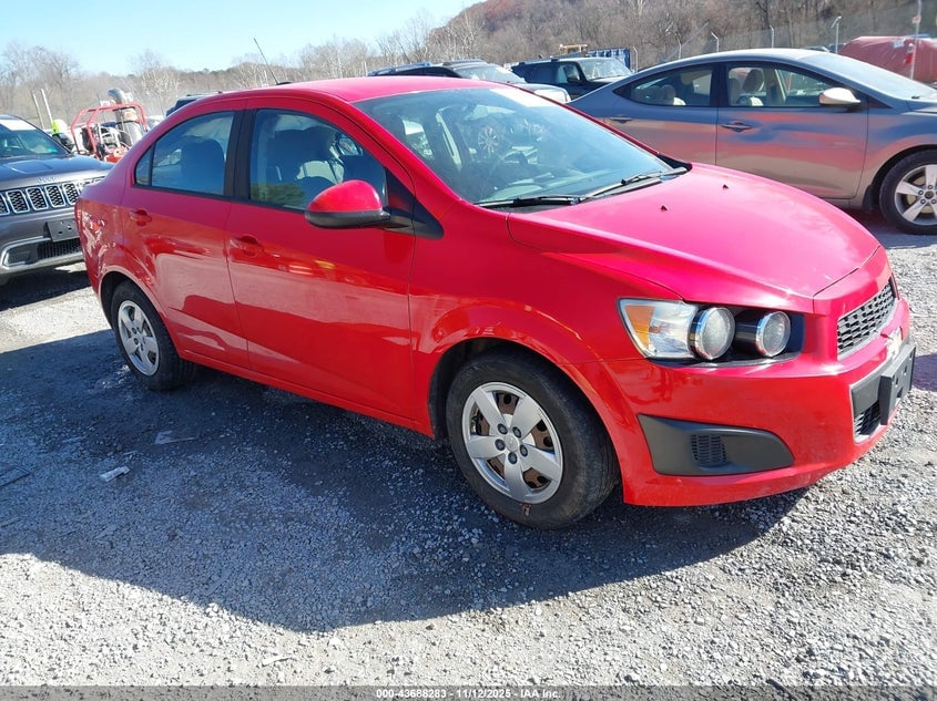 2016 CHEVROLET SONIC LS MANUAL | 1G1JB5SH7G4128309 | UPCARS