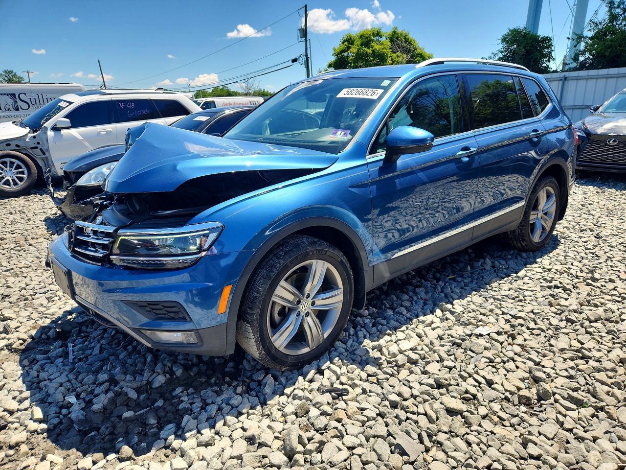 2019 VOLKSWAGEN TIGUAN SEL PREMIUM | 3VV4B7AXXKM069084 | UPCARS