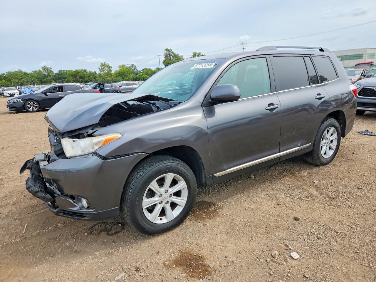 2013 TOYOTA HIGHLANDER SE | 5TDBK3EH2DS245467 | UPCARS