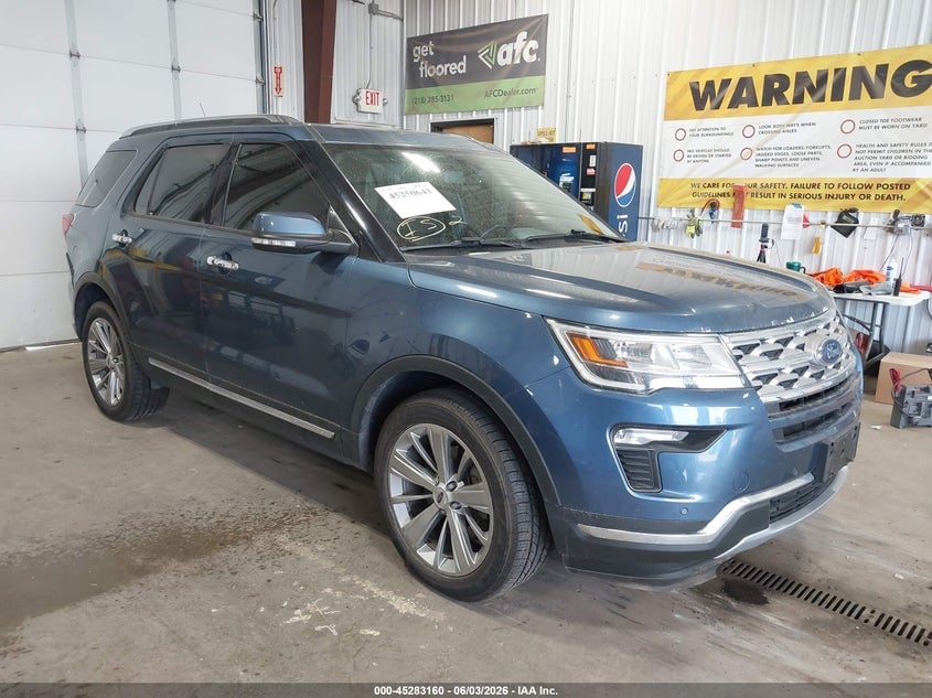 2018 FORD EXPLORER LIMITED | 1FM5K8F81JGA69991 | UPCARS