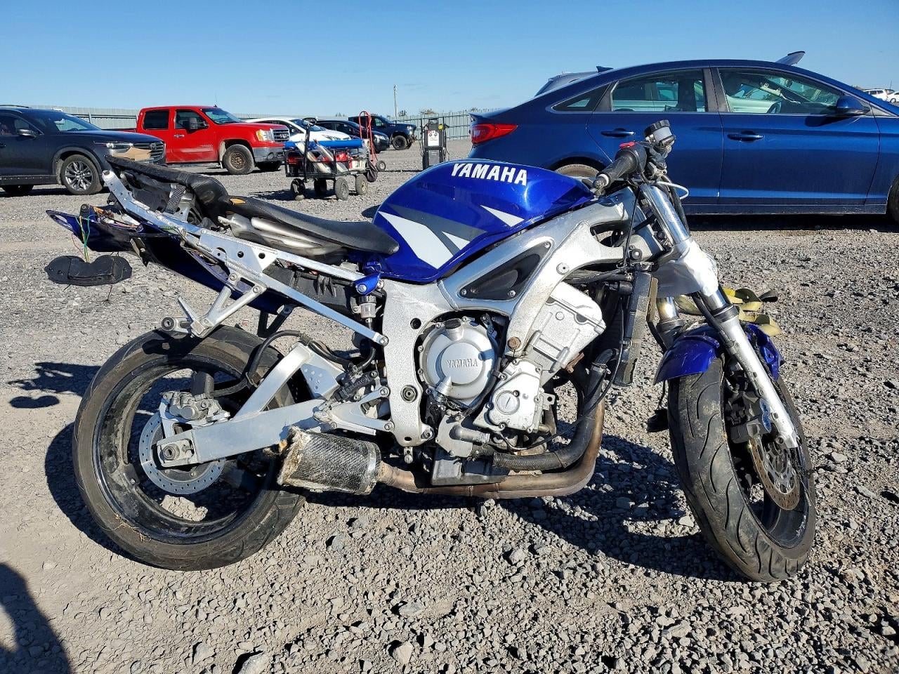 2002 YAMAHA YZF600 | JYARJ04NX2A003863 | UPCARS