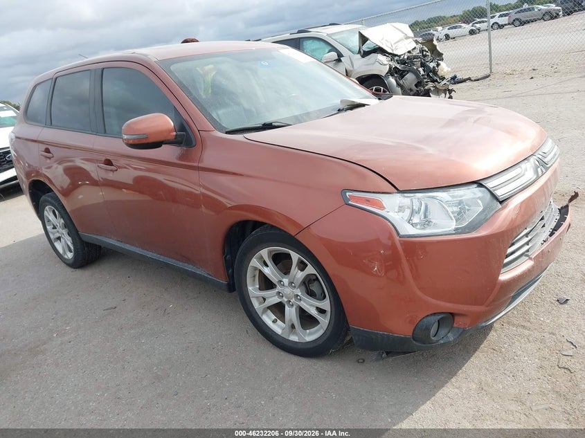 2014 MITSUBISHI OUTLANDER SE | JA4AD3A36EZ020074 | UPCARS