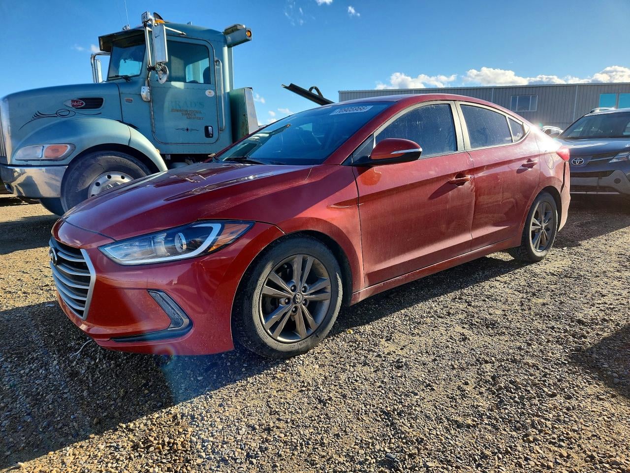 2017 HYUNDAI ELANTRA SE | KMHD84LF0HU132340 | UPCARS