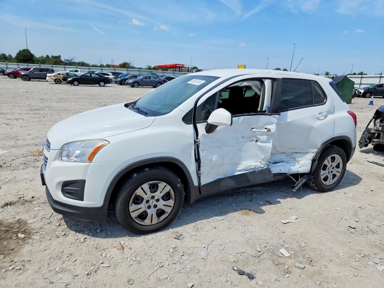 2016 CHEVROLET TRAX LS | KL7CJKSB5GB748646 | UPCARS