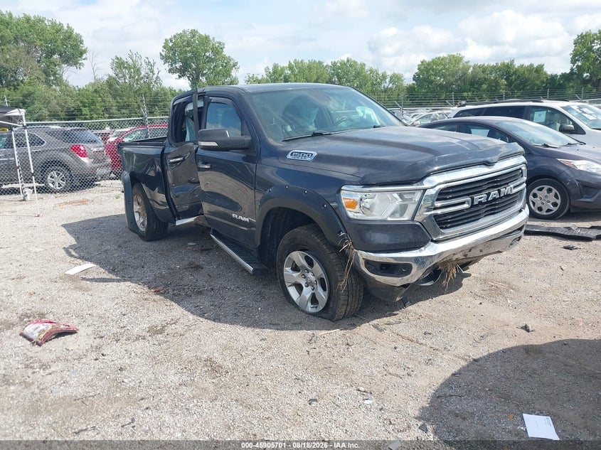 2019 RAM 1500 BIG HORN/LONE STAR  4X4 6'4 BOX | 1C6SRFBT6KN668262 | UPCARS