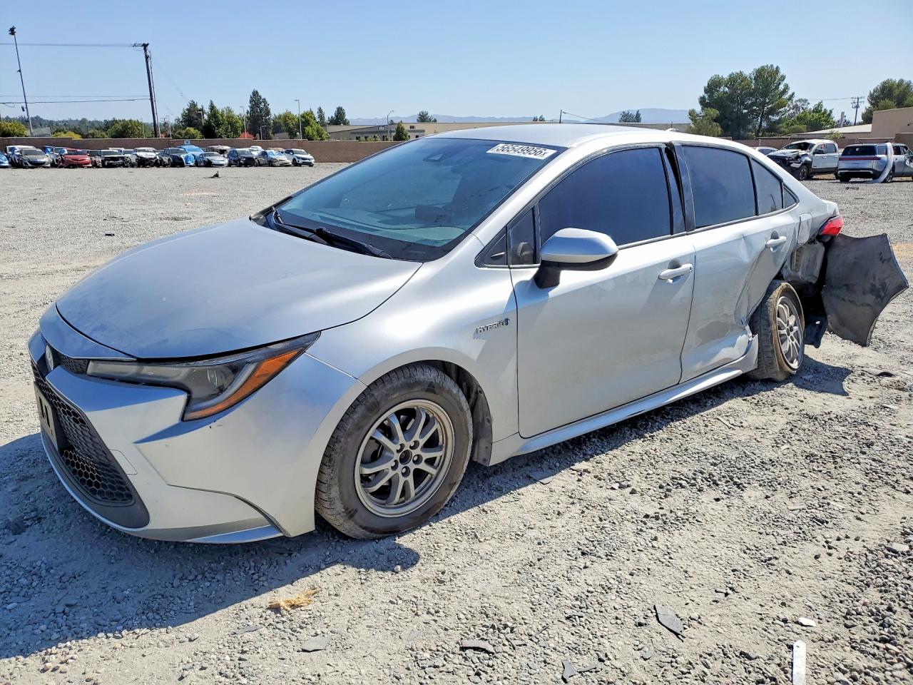 2021 TOYOTA COROLLA LE | JTDEAMDE3MJ016290 | UPCARS