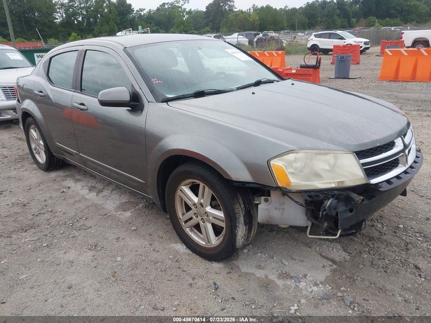 2012 DODGE AVENGER SXT | 1C3CDZCB9CN156312 | UPCARS