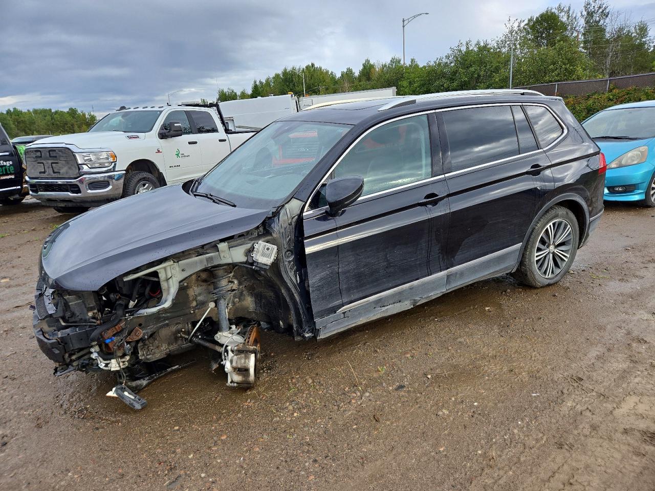 2018 VOLKSWAGEN TIGUAN SEL PREMIUM | 3VV4B7AX6JM125861 | UPCARS