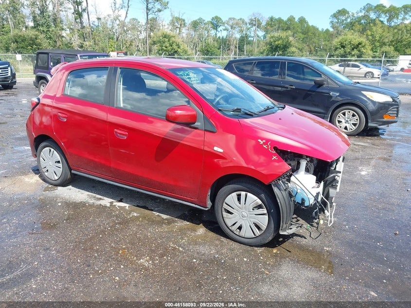 2022 MITSUBISHI MIRAG ES/LE | ML32AUHJ6NH004253 | UPCARS