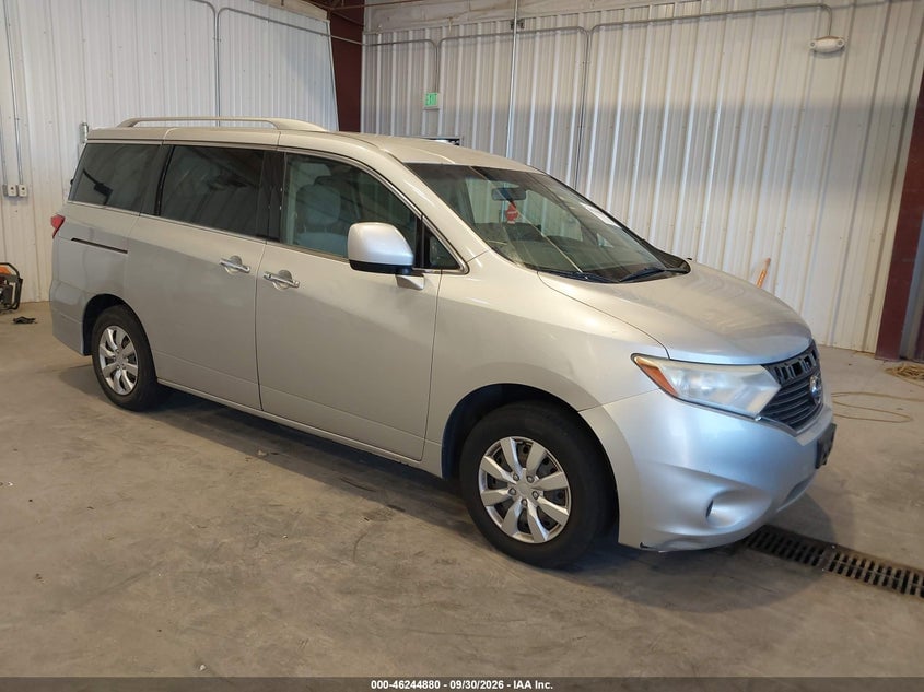 2012 NISSAN QUEST S | JN8AE2KP1C9039583 | UPCARS