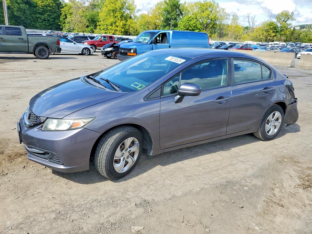 2015 HONDA CIVIC LX | 19XFB2F53FE233437 | UPCARS