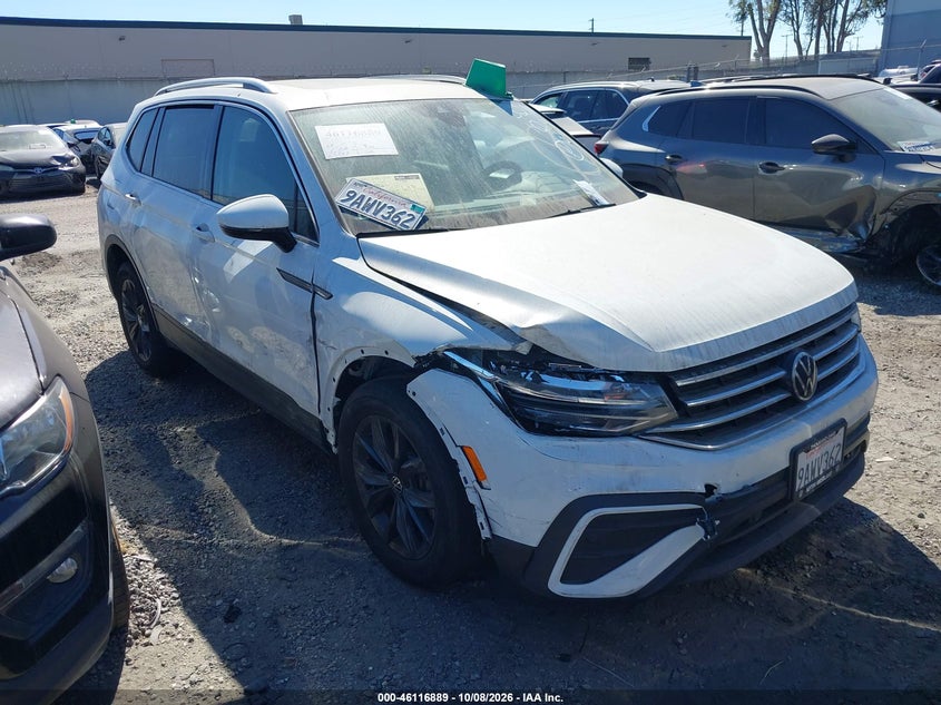 2022 VOLKSWAGEN TIGUAN 2.0T SE | 3VV3B7AX4NM080484 | UPCARS