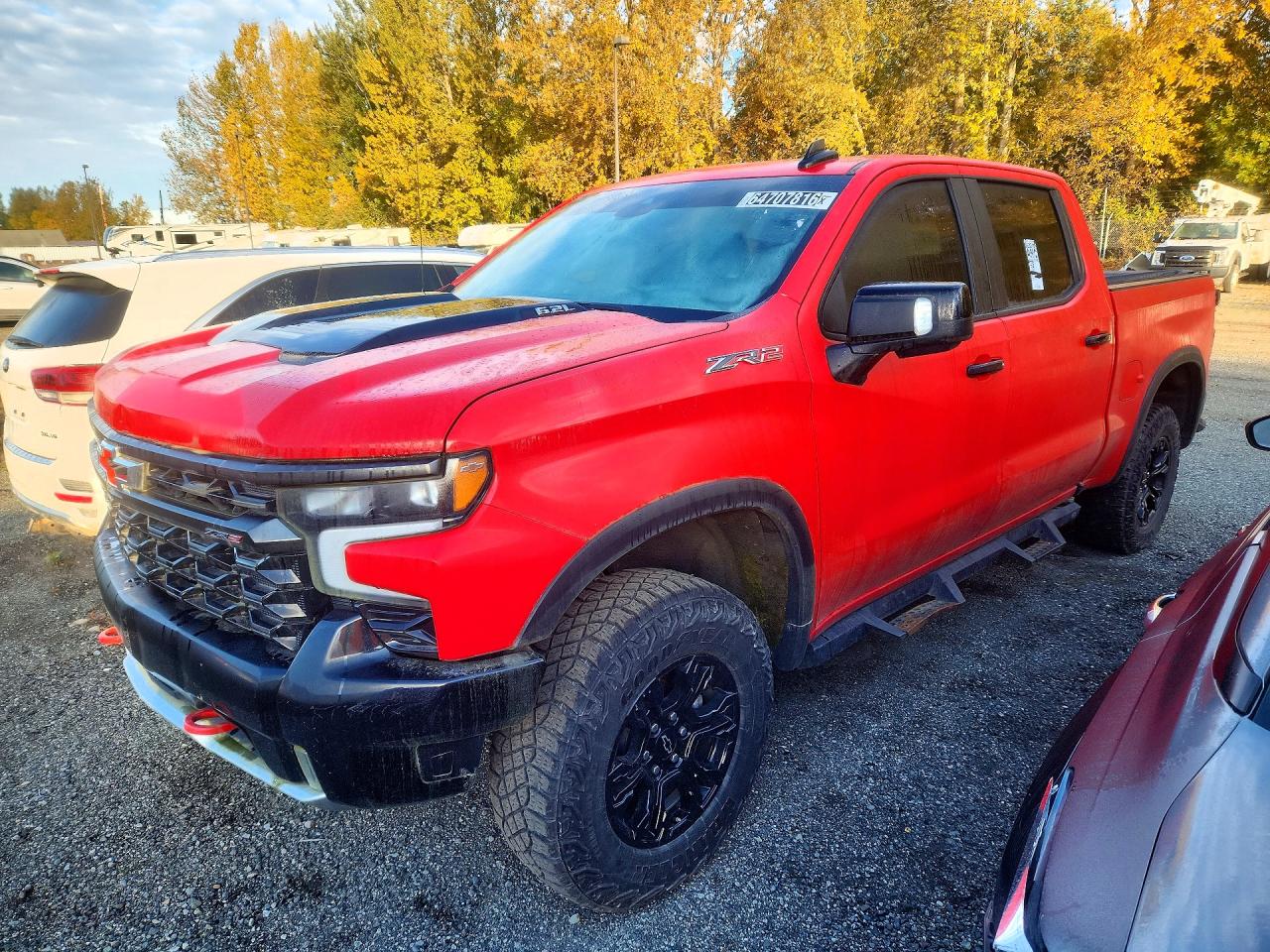 2022 CHEVROLET SILVERADO K1500 ZR2 | 3GCUDHEL5NG628971 | UPCARS