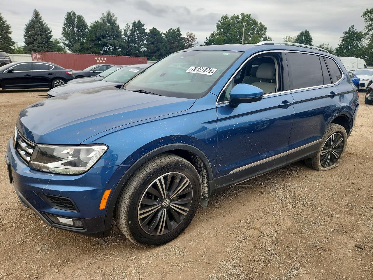 2018 VOLKSWAGEN TIGUAN SE | 3VV3B7AXXJM035155 | UPCARS