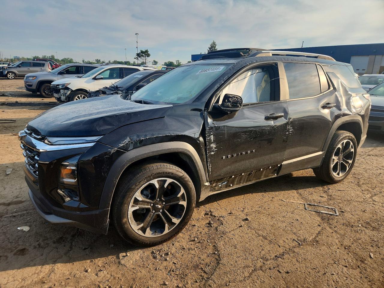 2025 CHEVROLET EQUINOX LT | 3GNAXHEG7SL150317 | UPCARS