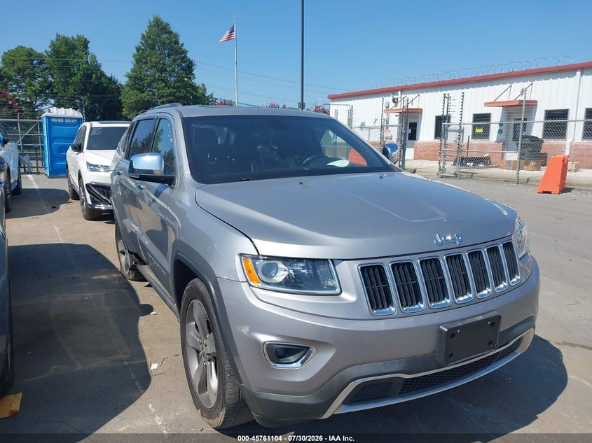 2014 JEEP GRAND CHEROKEE LIMITED | 1C4RJFBG3EC527084 | UPCARS