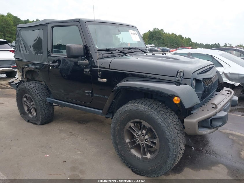 2016 JEEP WRANGLER 75TH ANNIVERSARY | 1C4AJWBG6GL291661 | UPCARS