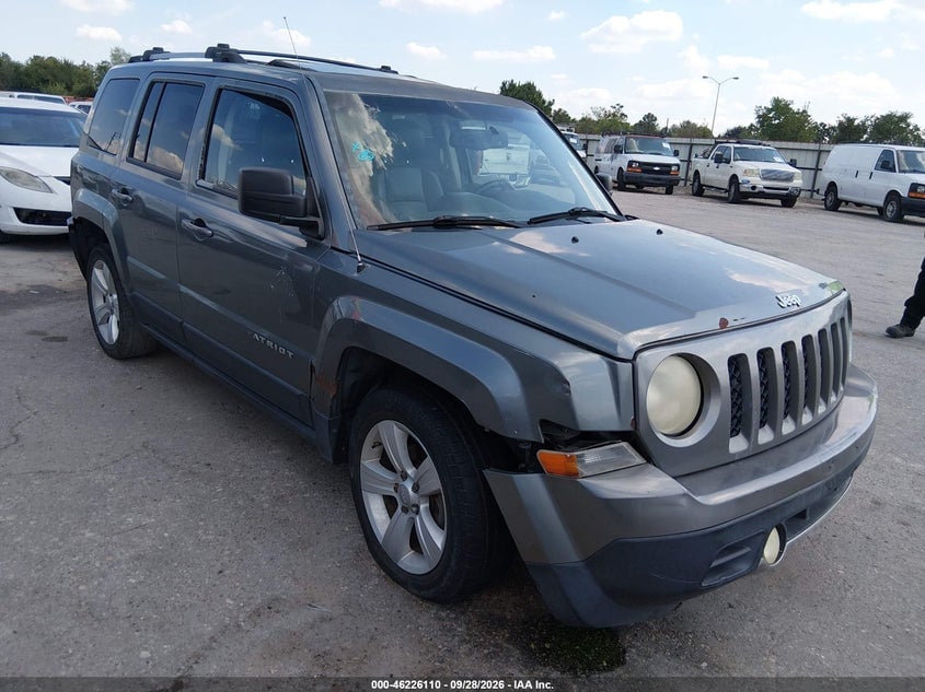 2012 JEEP PATRIOT LIMITED | 1C4NJPCB5CD640341 | UPCARS