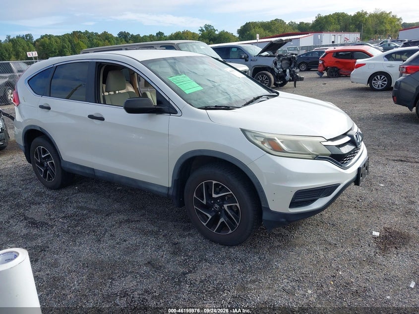 2016 HONDA CR-V SE | 5J6RM4H43GL098647 | UPCARS