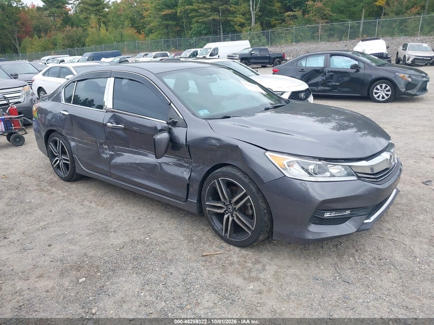 2017 HONDA ACCORD SPORT SE | 1HGCR2F14HA163076 | UPCARS