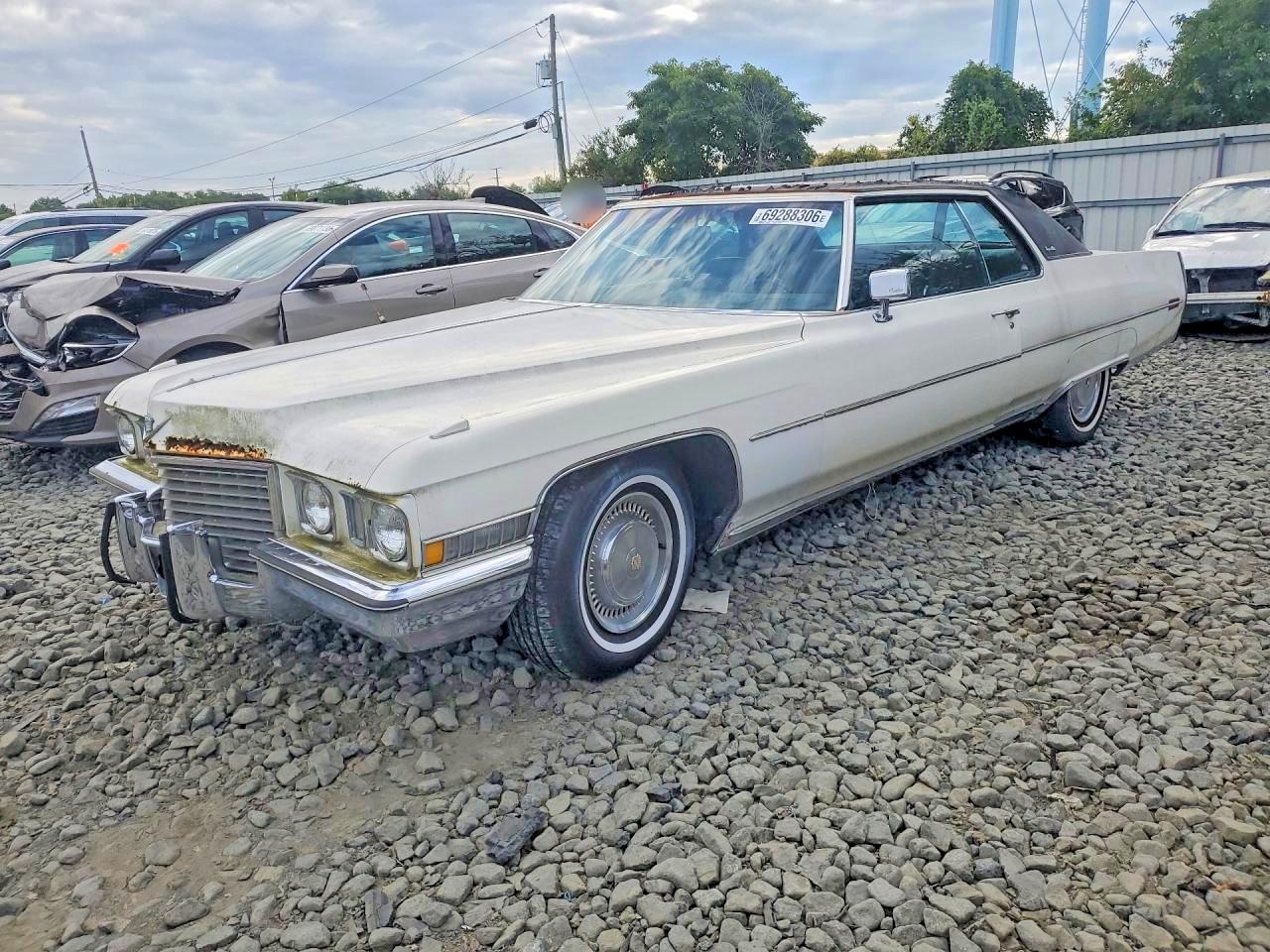 1972 CADILLAC DEVILLE | 6D47R2Q184266 | UPCARS