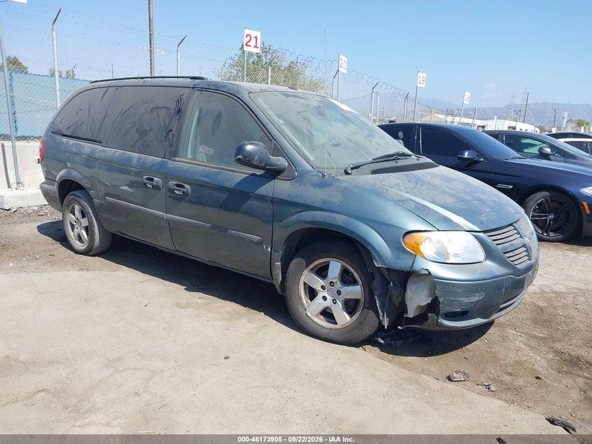 2007 DODGE GRAND CARAVAN SE | 1D4GP24R87B167402 | UPCARS