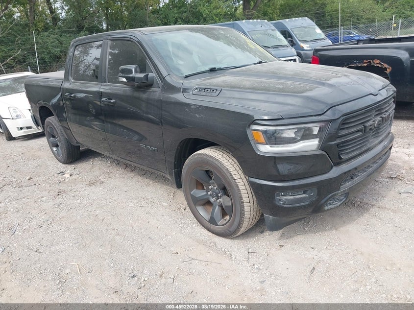 2019 RAM 1500 BIG HORN/LONE STAR  4X4 5'7 BOX | 1C6SRFFT6KN708284 | UPCARS