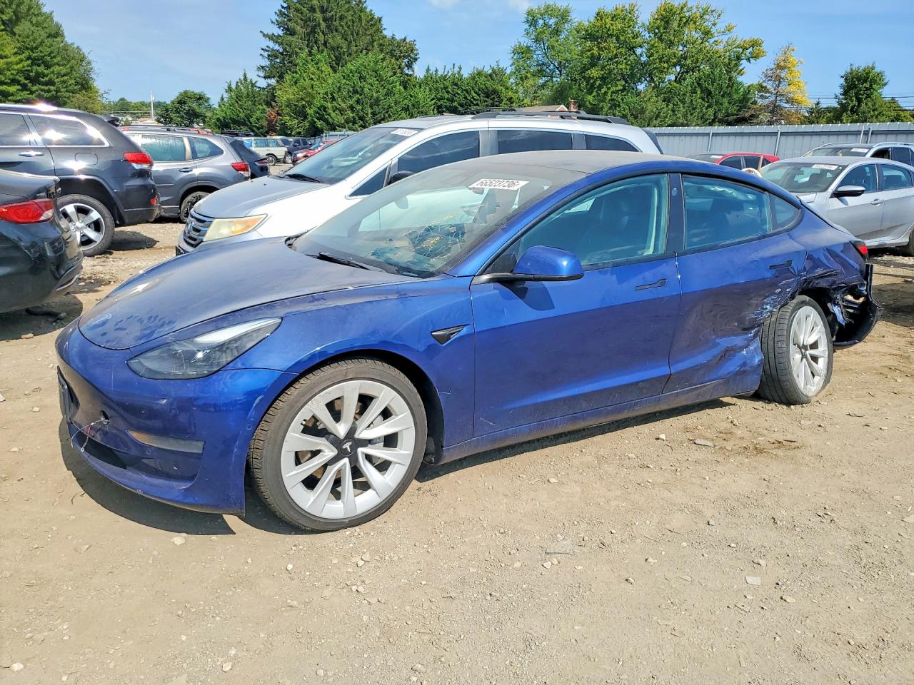 2022 TESLA MODEL 3 | 5YJ3E1EA5NF291125 | UPCARS