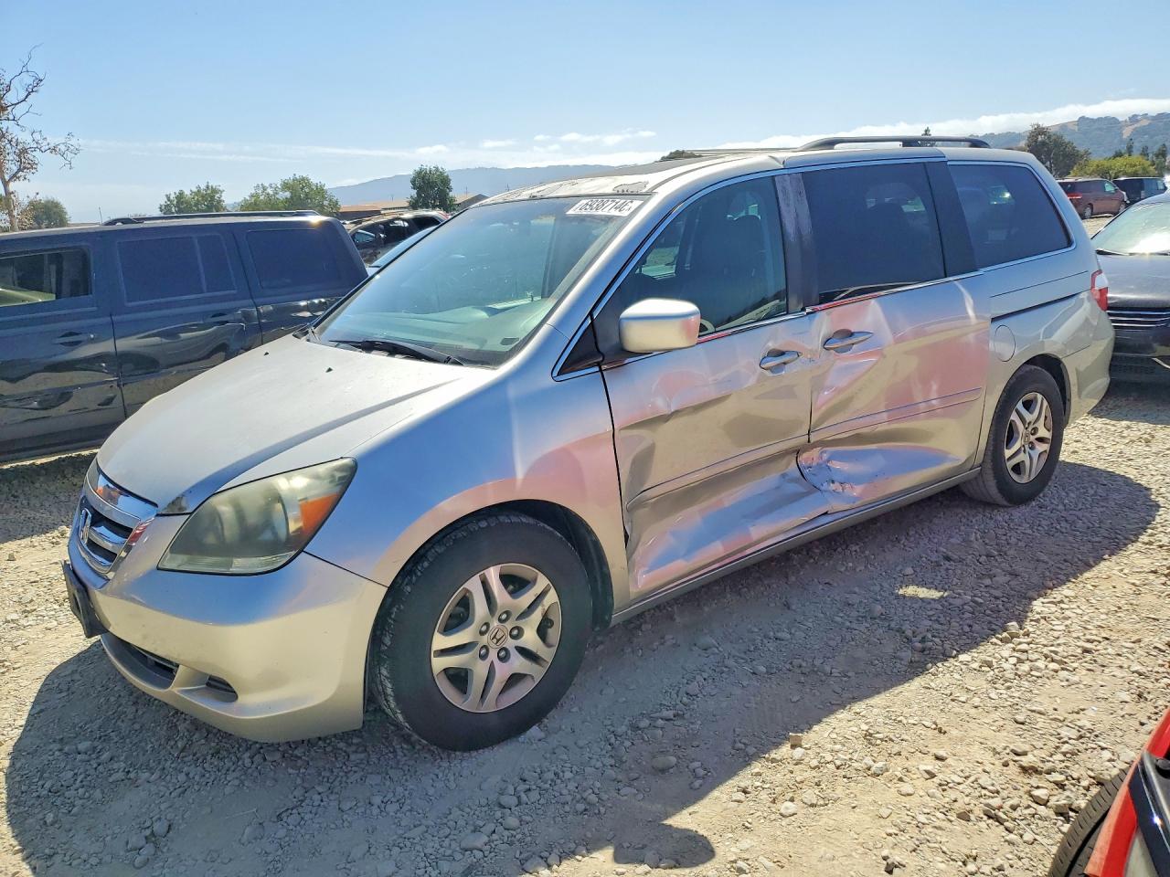 2007 HONDA ODYSSEY EXL | 5FNRL387X7B128159 | UPCARS