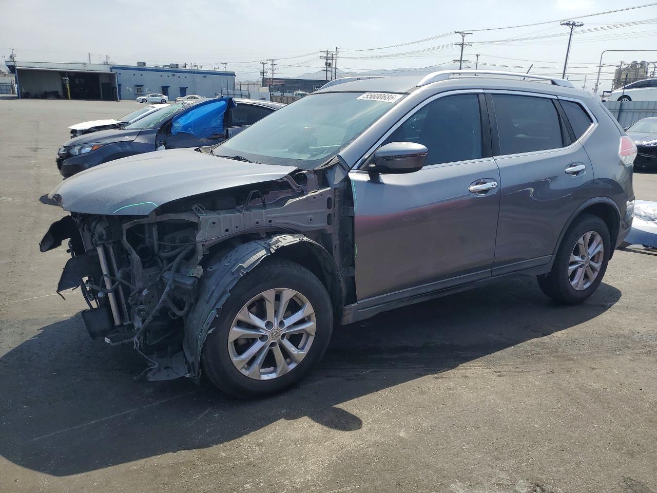 2016 NISSAN ROGUE SV | KNMAT2MV6GP694580 | UPCARS