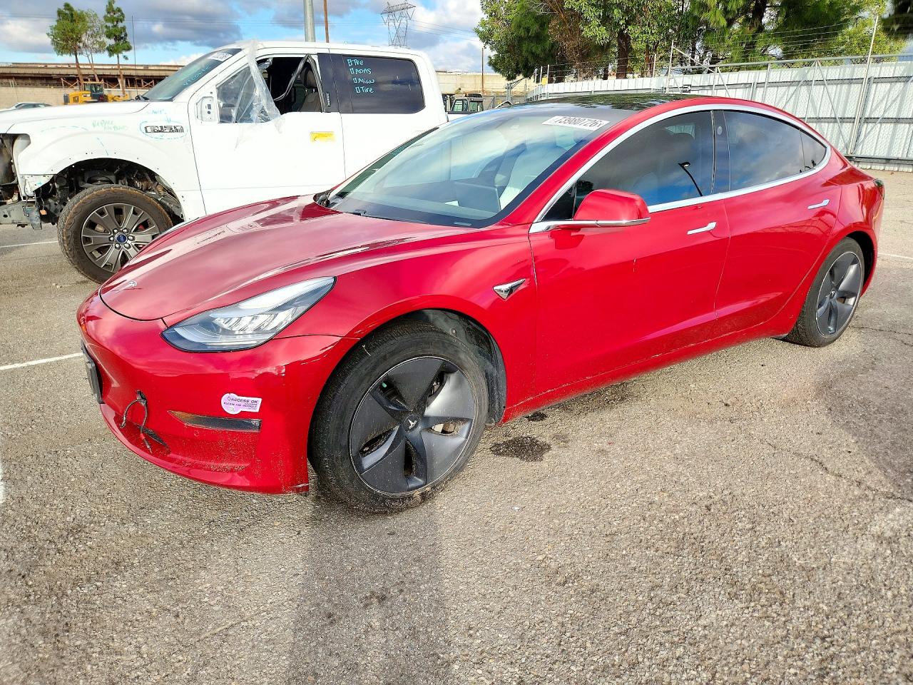 2019 TESLA MODEL 3 | 5YJ3E1EA1KF419453 | UPCARS