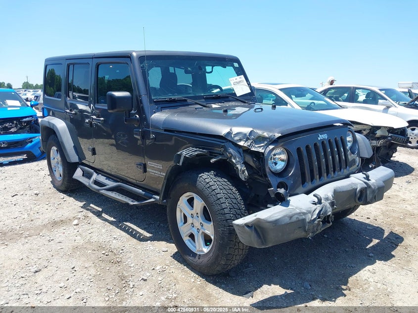 2017 JEEP WRANGLER UNLIMITED SPORT 4X4 | 1C4BJWDG0HL678239 | UPCARS