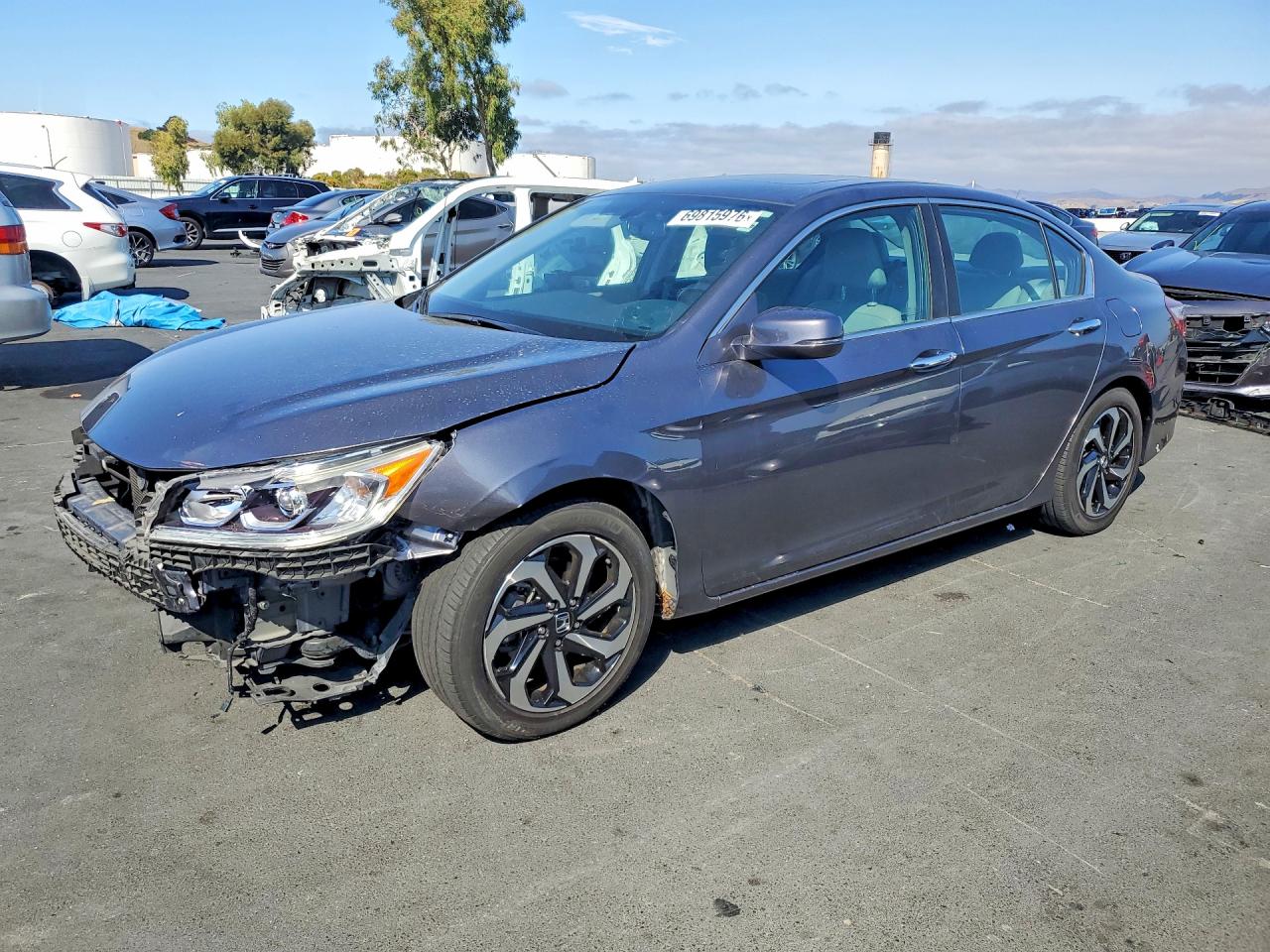 2017 HONDA ACCORD EXL | 1HGCR2F87HA206273 | UPCARS