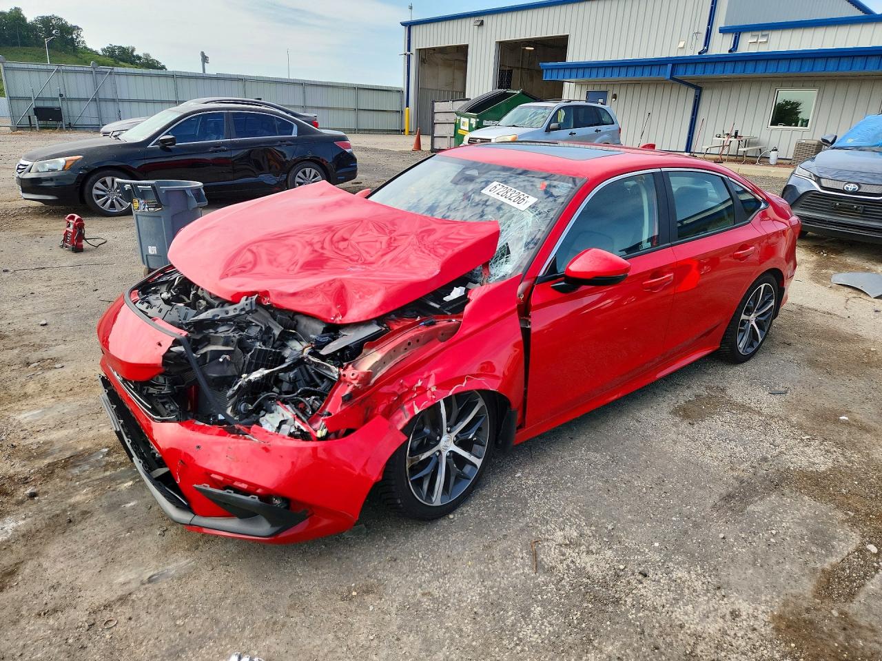 2022 HONDA CIVIC TOURING | 2HGFE1F99NH307954 | UPCARS