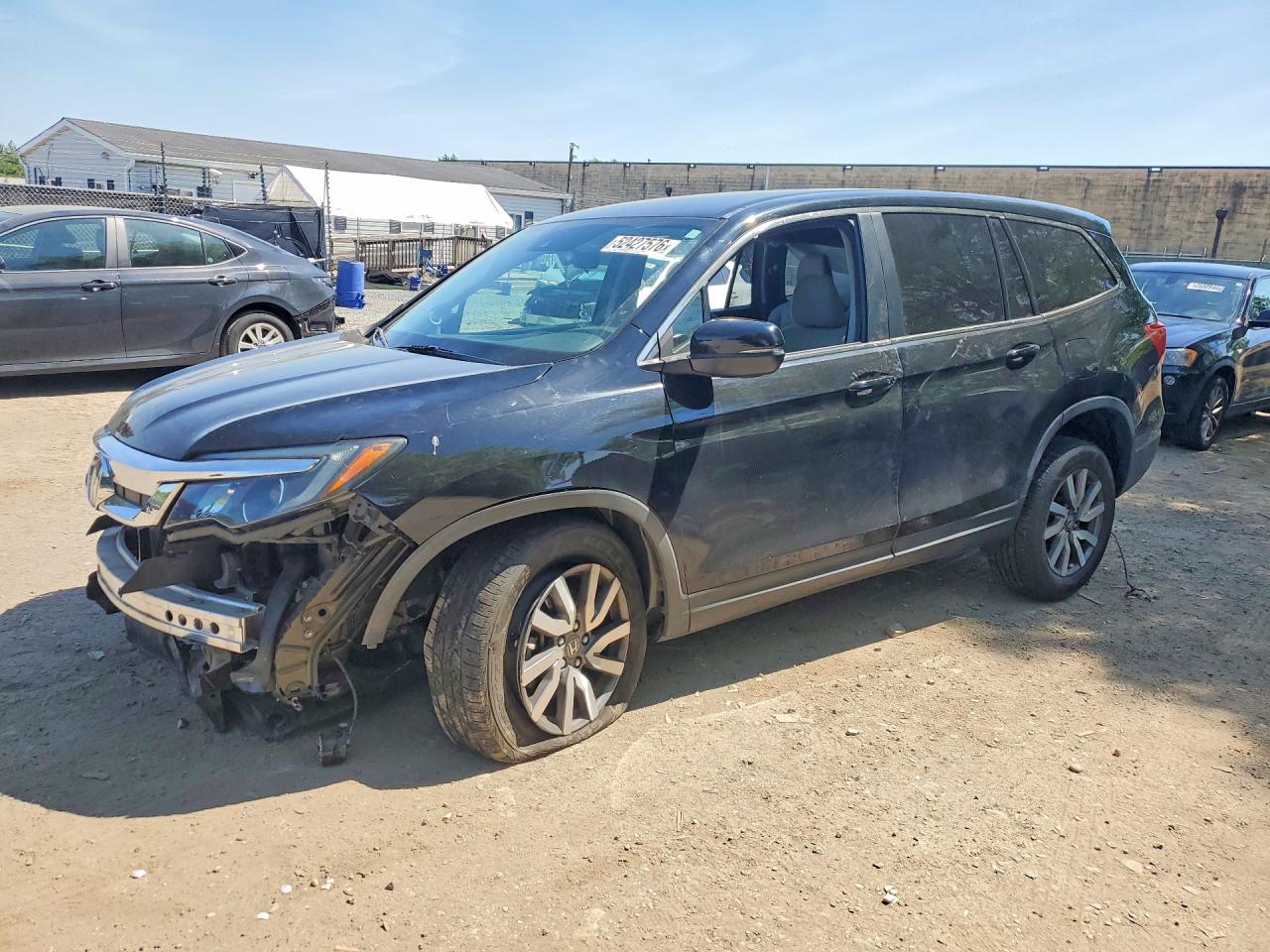 2019 HONDA PILOT EX | 5FNYF6H37KB026523 | UPCARS