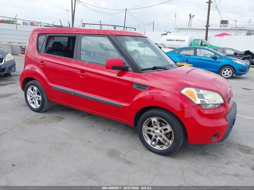 2011 KIA SOUL + | KNDJT2A20B7317665 | UPCARS