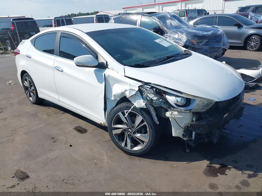 2014 HYUNDAI ELANTRA LIMITED | 5NPDH4AE2EH458614 | UPCARS