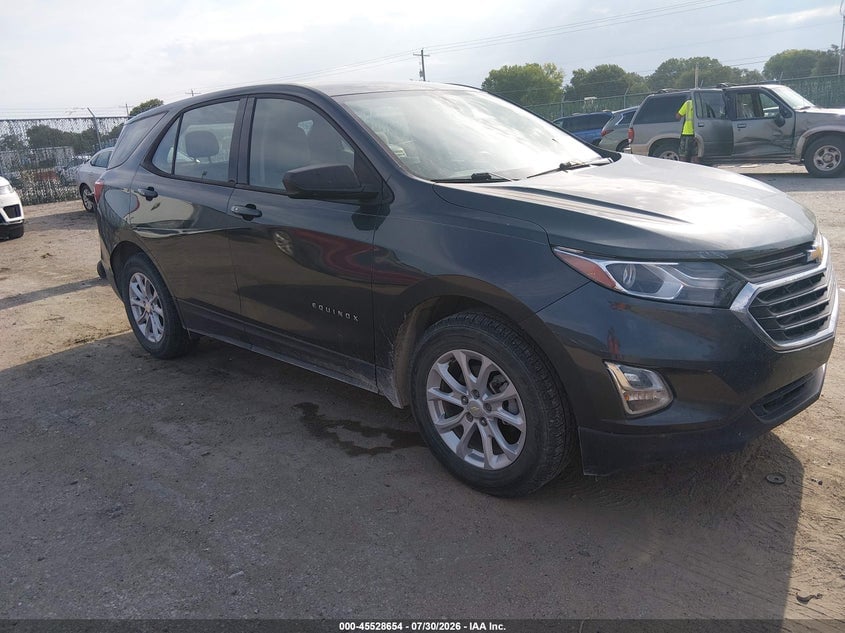 2019 CHEVROLET EQUINOX LS | 3GNAXHEV2KS619236 | UPCARS