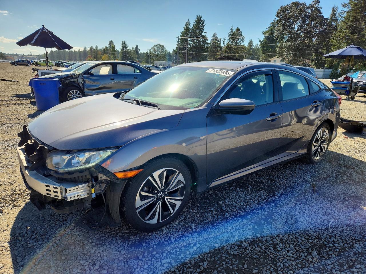 2017 HONDA CIVIC EXL | 2HGFC1F7XHH644092 | UPCARS