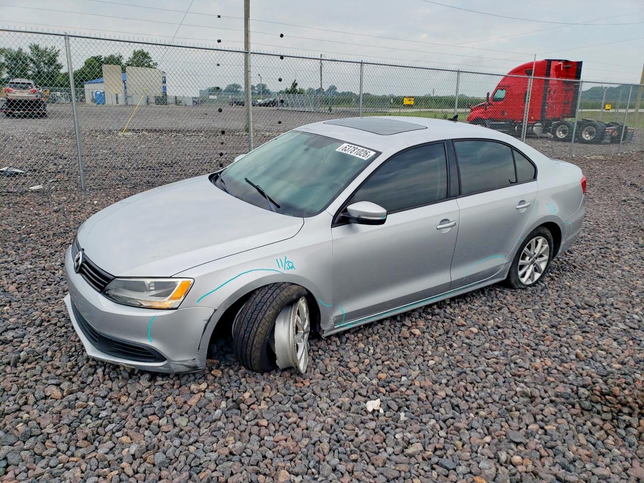 2012 VOLKSWAGEN JETTA SE | 3VWDP7AJ0CM383420 | UPCARS