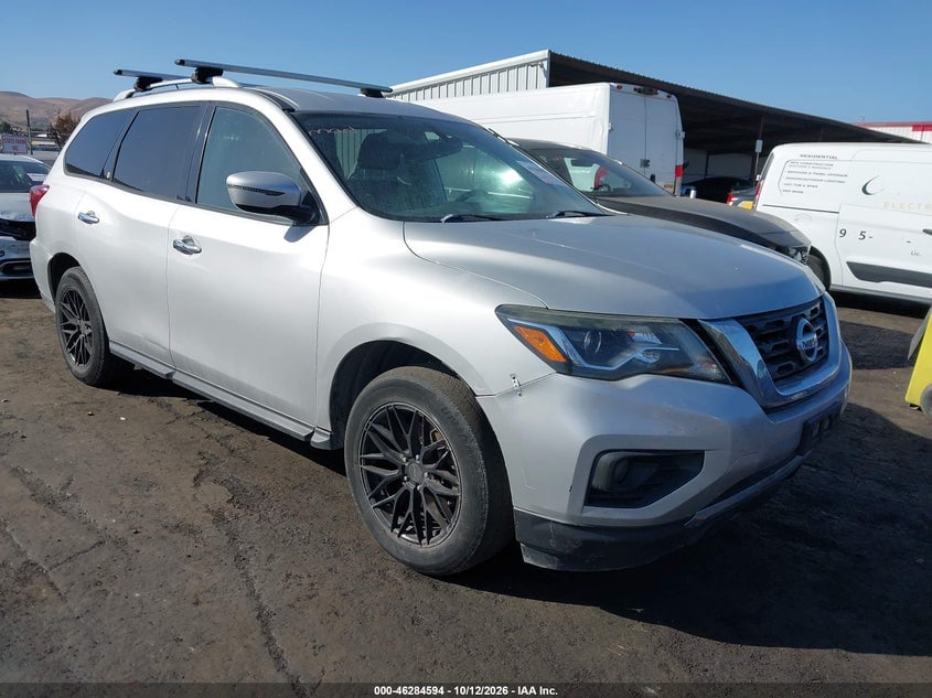 2017 NISSAN PATHFINDER SV | 5N1DR2MN2HC680854 | UPCARS