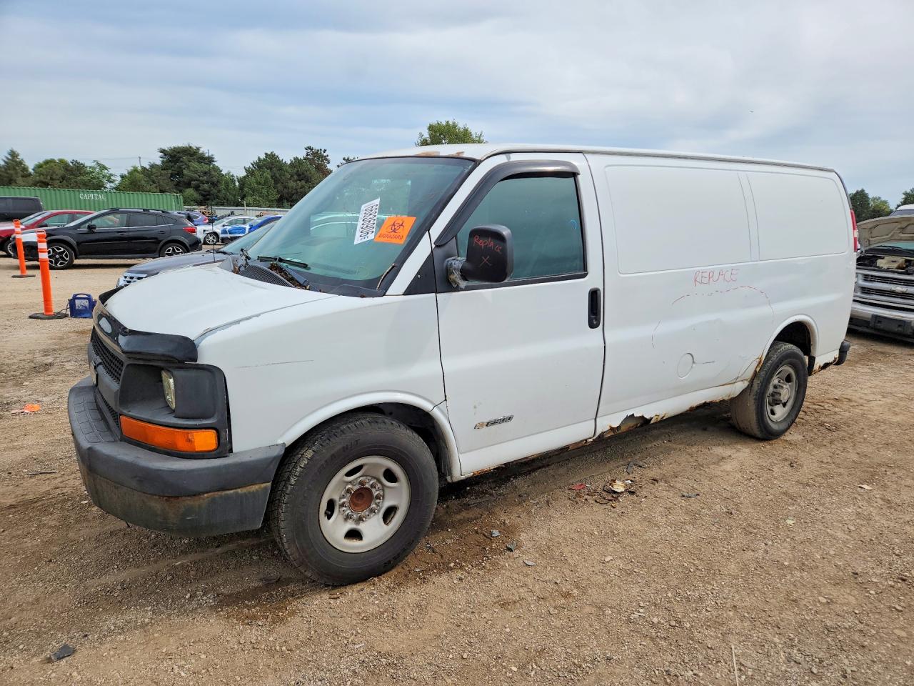 2005 CHEVROLET EXPRESS DELIVERY VAN | 1GCGG25VX51117970 | UPCARS