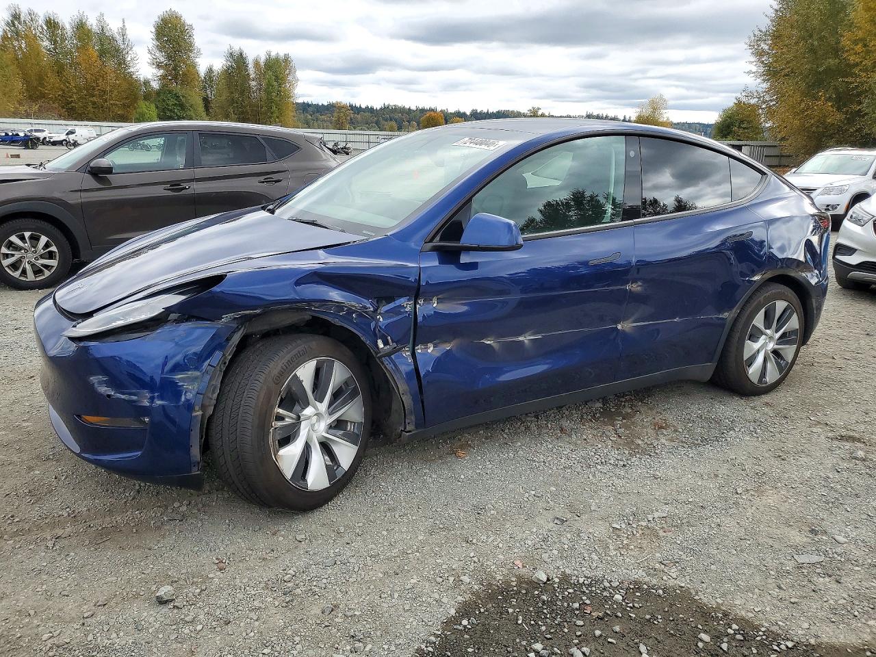 2022 TESLA MODEL Y | 7SAYGAEE9NF506401 | UPCARS