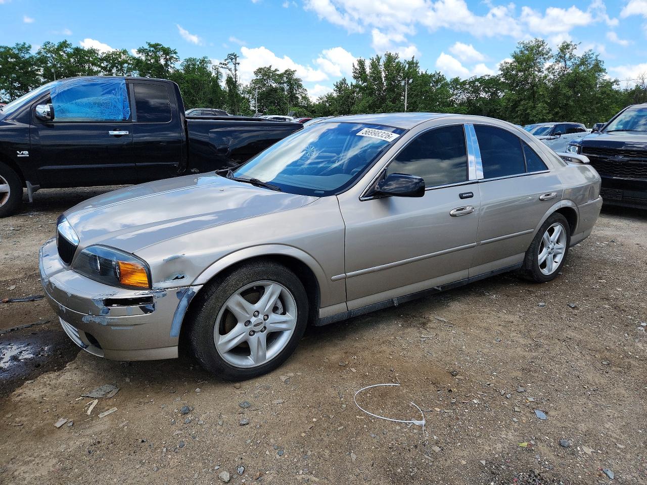 2002 LINCOLN LS SERIES | 1LNHM87AX2Y681384 | UPCARS
