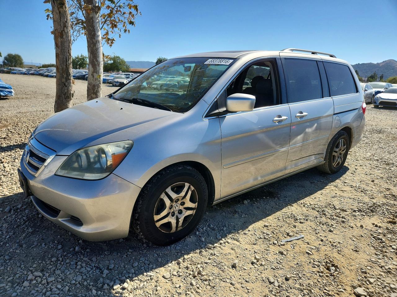 2007 HONDA ODYSSEY EXL | 5FNRL38667B406837 | UPCARS