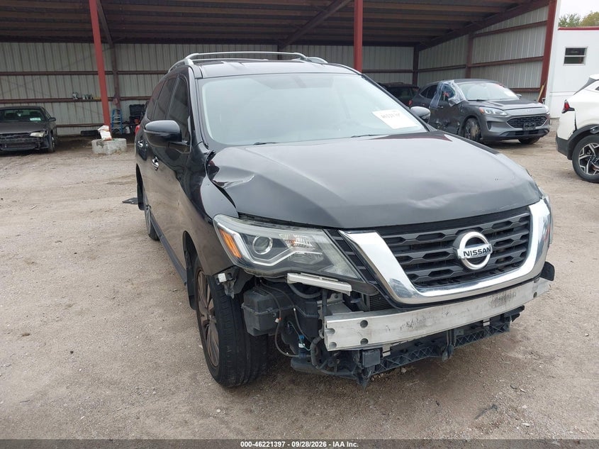 2019 NISSAN PATHFINDER S | 5N1DR2MM2KC642216 | UPCARS